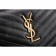 Saint Laurent Classic Monogramme Chain Wallet Black