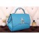 Hermes Stirrup Shoulder Bag Blue 608090