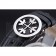 Patek Philippe Geneve Two Dial Black Dial Stainless Steel Bezel Black Leather Band  622145