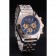 Breitling Chronomat Blue Dial Rose Gold Bezel And Subdials Stainless Steel Case Two Tone Bracelet