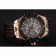 Hublot Big Bang Ferrari Silver Dial Carbon Bezel Gold Case Black Leather Strap  622769