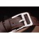 Hermes Classic MOP Dial Brown Elongated Leather Strap