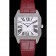 Cartier Santos 100 Diamond Silver Bezel 621928