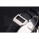 IWC Portugieser Chronograph White Dial Blue Hands And Numerals Steel Case With Diamonds Black Leather Strap