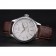 Rolex Cellini White Dial Stainless Steel Case Brown Leather Bracelet  622723