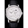 A. Lange & Sohne Lange 1 White Dial Stainless Steel Case Black Leather Strap