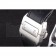 Swiss Cartier Santos Stainless Steel Bezel with Black Leather Strap  621524