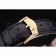 Piaget Swiss Traditional White Radial Pattern Dial Black Leather Strap 7635