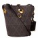 Valentino Viva Valentino Fabric Bucket Bag Military Green