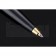 Cartier Gold Rimmed Black Ballpoint Pen  622759