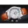 Rolex Daytona Lady Stainless Steel Case White Dial Brown Leather Strap Tachymeter