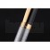 Christian Dior Gold Rimmed Silver Embossed Lower Body Black Ballpoint Pen  622726