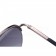 Giorgio Armani Aviator Black Lens Sunglasses 307875