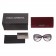 Dolce and Gabbana White With Silver Roses Sunglasses  308028