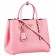 Prada Saffiano Double Tote Pink