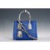 Prada Double Tote Blue With Python Handles 18926825