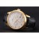 Swiss IWC Portugieser Perpetual Calendar White Dial Gold Case Black Leather Strap