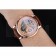 Patek Philippe Dual Time Moonphase Tourbillon Gold Skeletonised Dial Rose Gold Case Brown Leather Strap