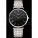 Swiss Longines Grande Classique Black Dial Roman Numerals Stainless Steel Case And Bracelet