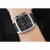 Tag Heuer Monaco Mikrograph Black Leather Strap Black Dial 7923