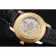 Swiss Vacheron Constantin Patrimony Grand Taille Black Dial Gold Diamond Case Black Leather Bracelet 1454183