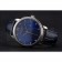 Patek Philippe Calatrava Date Blue Dial Stainless Steel Case Blue Leather Strap