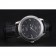 Omega De Ville Prestige Co-Axial Black Dial Silver Case Black Leather Strap Roman Numeral