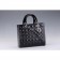 Dior Medium  Lady Cannage Bag Patent Leather Black