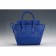 Celine Luggage Micro Blue Silver Hardware 18926757