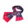 Hermes Horse Head Print Scarf Dark Blue 621789