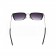 Miu Miu Square Cut Off Black Frame Sunglasses 308437