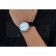 Swiss Rolex Cellini Time Silver Case White Dial Black Leather Bracelet   622653
