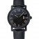 Cartier Rotonde Black Dial Black Case Black Leather Bracelet  1454218