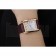 Cartier Tank Anglaise 30mm White Dial Gold Case Purple Leather Bracelet