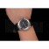 Swiss IWC Big Ingenieur 7-Day Power Reserve Black Dial Silver Case Black Leather Bracelet 1453925