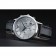 Emporio Armani Classic Chronograph Silver Dial Black Leather Bracelet  622339