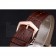 Patek Philippe Calatrava Rose Dial Rose Gold Case Brown Leather Strap  622836