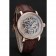 Patek Philippe Grand Complications Gray Skeleton Dial Rose Gold Case Brown Leather Strap 1453807