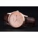 Patek Philippe Calatrava Rose Dial Rose Gold Case Brown Leather Strap  622836