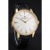 Swiss Vacheron Constantin Patrimony Grand Taille White Dial Gold Diamond Case Black Leather Bracelet 1454181