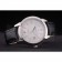Swiss Vacheron Constantin Traditionnelle White Dial Stainless Steel Case Black Leather Bracelet