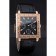 Piaget Emperador Limited Edition Black Dial Engraved Gold Case Black Leather Bracelet  1454137