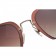 Miu Miu Square Cut Off Brown Frame Sunglasses 308438