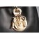 Diorissimo Medium Dark Gold and Black City Bag