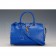 Saint Laurent Monogram Cabas Small Leather Bag Blue