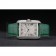 Cartier Tank Anglaise 36mm White Dial Diamonds Steel Case Green Leather Bracelet