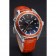 Omega Seamaster Planet Ocean GMT Orange Dial Orange Leather Band   622395