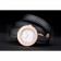 Hermes Classic MOP Dial Black Elongated Leather Strap