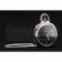 Swiss Panerai Luminor Pocket Watch Black Dial Stainless Steel Case And Chain 1453743