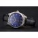 Omega Globemaster Blue Dial Stainless Steel Case Black Leather Strap